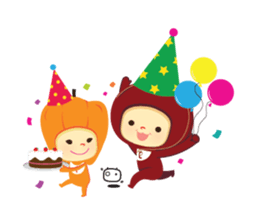 Cherry & Veggie Friends sticker #759661