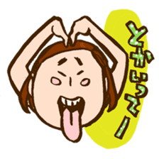 MIZUTAMAMOYOU no MOCOCOchan sticker #759794