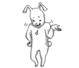 Dull dull Rabbit sticker #759876