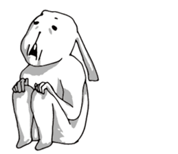 Dull dull Rabbit sticker #759889