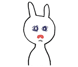 Mr. White Rabbit sticker #759985