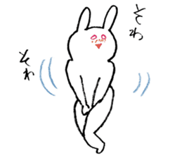Mr. White Rabbit sticker #760010