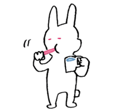 Mr. White Rabbit sticker #760019