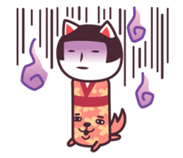 47Local Dogs - Anime version - sticker #760427