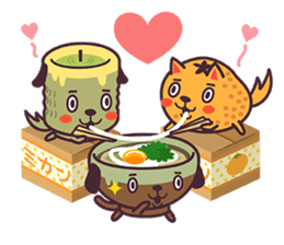 47Local Dogs - Anime version - sticker #760454