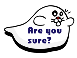 Bubble seal(ENG ver.) sticker #761464