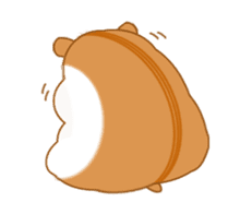Potechi of hamster(English edition) sticker #761826