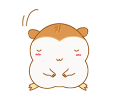 Potechi of hamster(English edition) sticker #761830
