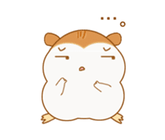 Potechi of hamster(English edition) sticker #761833