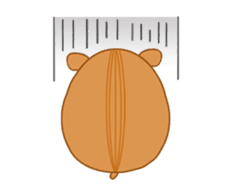 Potechi of hamster(English edition) sticker #761835