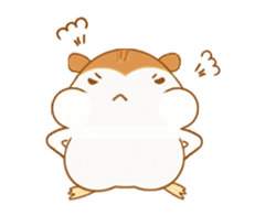 Potechi of hamster(English edition) sticker #761844