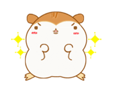 Potechi of hamster(English edition) sticker #761846