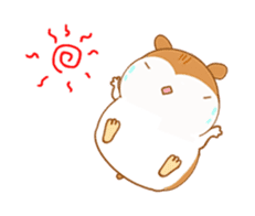 Potechi of hamster(English edition) sticker #761852