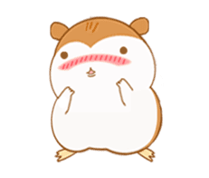 Potechi of hamster(English edition) sticker #761853