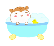 Potechi of hamster(English edition) sticker #761855