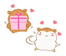 Potechi of hamster(English edition) sticker #761862