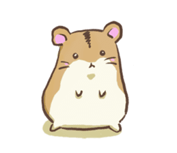 Yuru2 Hamster sticker #761863