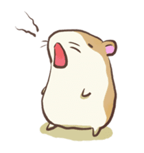 Yuru2 Hamster sticker #761864