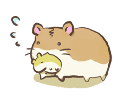 Yuru2 Hamster sticker #761867