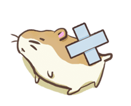 Yuru2 Hamster sticker #761868