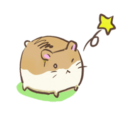 Yuru2 Hamster sticker #761869