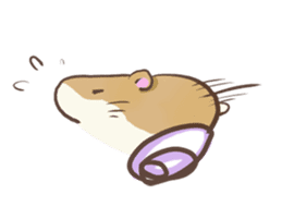 Yuru2 Hamster sticker #761873