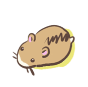 Yuru2 Hamster sticker #761874