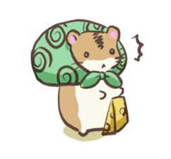 Yuru2 Hamster sticker #761875