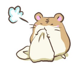 Yuru2 Hamster sticker #761876