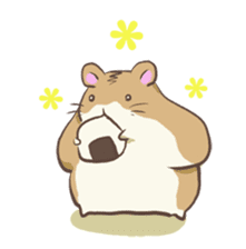 Yuru2 Hamster sticker #761877