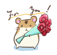 Yuru2 Hamster sticker #761880