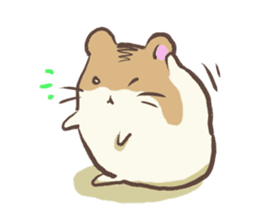 Yuru2 Hamster sticker #761882