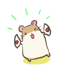 Yuru2 Hamster sticker #761885