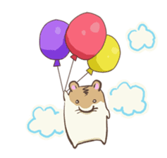 Yuru2 Hamster sticker #761888