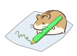 Yuru2 Hamster sticker #761890
