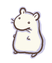 Yuru2 Hamster sticker #761892