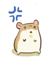 Yuru2 Hamster sticker #761893
