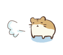 Yuru2 Hamster sticker #761897