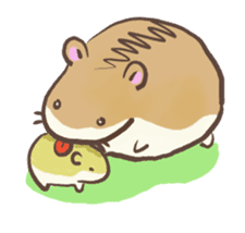 Yuru2 Hamster sticker #761901