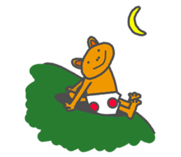 TAKIBI BEAR's Sticker sticker #762003
