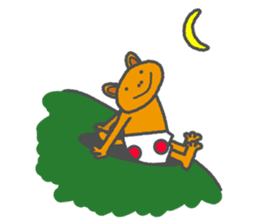 TAKIBI BEAR's Sticker sticker #762003