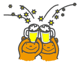 TAKIBI BEAR's Sticker sticker #762007