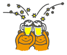 TAKIBI BEAR's Sticker sticker #762007