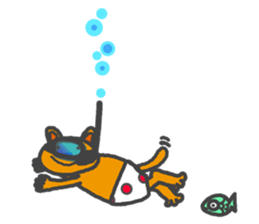 TAKIBI BEAR's Sticker sticker #762022