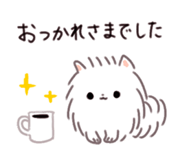 Pomeranian Mochi sticker #762076