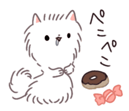 Pomeranian Mochi sticker #762084