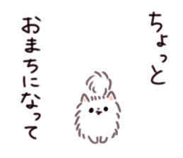Pomeranian Mochi sticker #762090