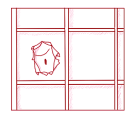 The cat which is troubled sticker #762405