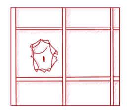 The cat which is troubled sticker #762405