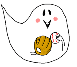 balloon ghost 4 sticker #762553